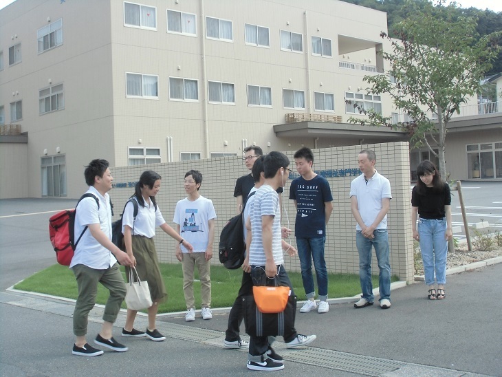 暑さを吹き飛ばせ 岡山 建部医療福祉専門学校